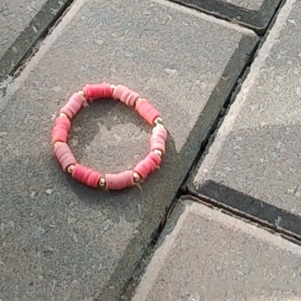 preppy teen/kids' handmade bracelet